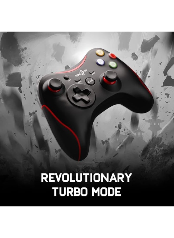 Renewed - Pro Wireless Gamepad For PC (Compatible with Windows 7/8/8.1/10 Only - Black - Image 3